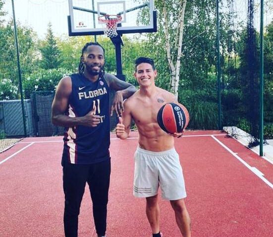 Zajednički trening fudbalera i košarkaša?!