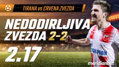 Crvenu Zvezdu za treće kolo kvalifikacija čeka Tirana!