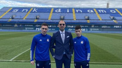 Nakon Stefana Milića, Dinamo Zagreb doveo još dva talentovana igrača iz Crne Gore
