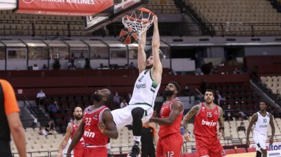 Žalgiris slavio u Atini protiv Olimpijakosa, Hassan Martin 12 poena!