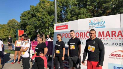 (FOTO) Koprivica i Pejović pobjednici 27. Podgoričkog maratona