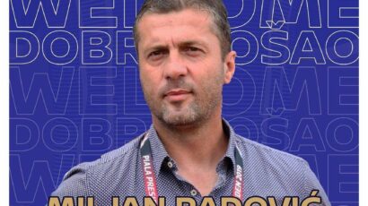 Sutjeska ima novog trenera – Miljan Radović naslijedio Radojičića