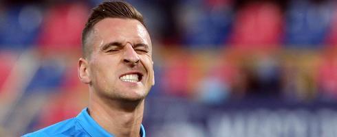 Fudbaler Napolija Arkadijuš Milik u ratu sa svojim klubom
