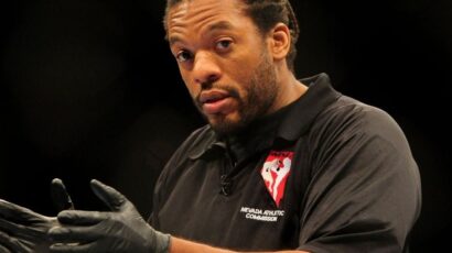 Herb Dean sudija koji je se najviše puta našao u UFC oktagonu u 2020. godini!