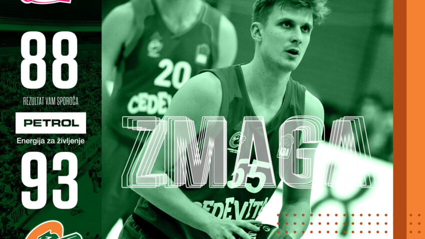 Mega poražena od Cedevita Olimpije