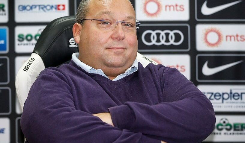 Potpredsjednik Partizana u bolnici