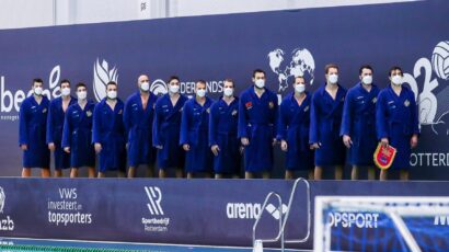 Vaterpolo reprezentacija Crne Gore sa Holandijom za polufinale