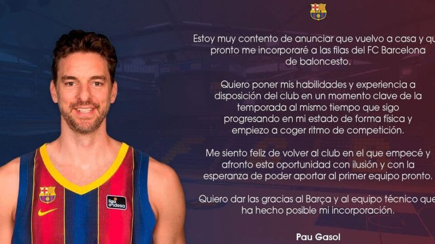 Gasol i zvanično u Barseloni