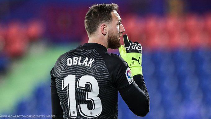 Jan Oblak pozitivan na koronavirus
