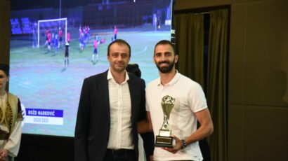 Božu Markoviću trofej Radija Crne Gore za najboljeg strijelca Meridianbet 1. CFL