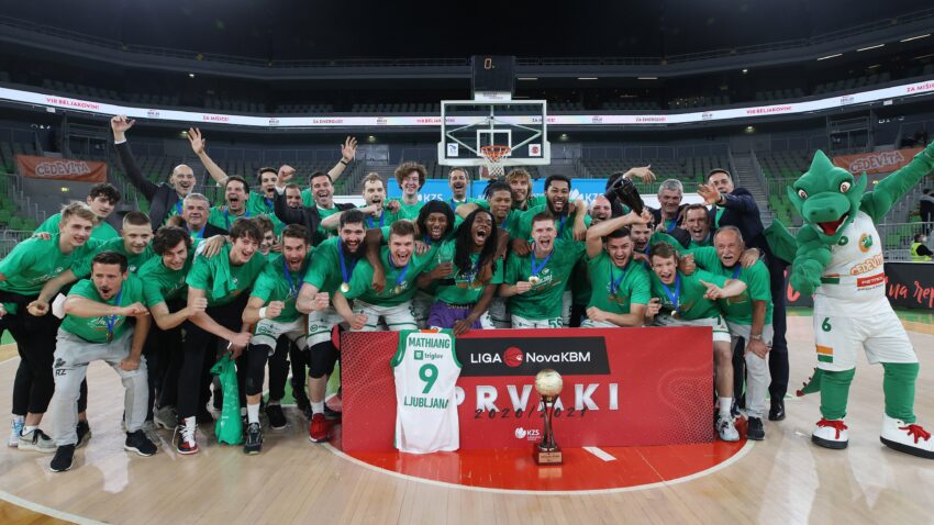 Cedevita Olimpija šampion Slovenije