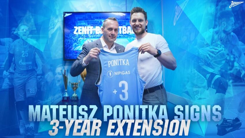 Mateuš Ponitka potpisao novi ugovor sa Zenitom