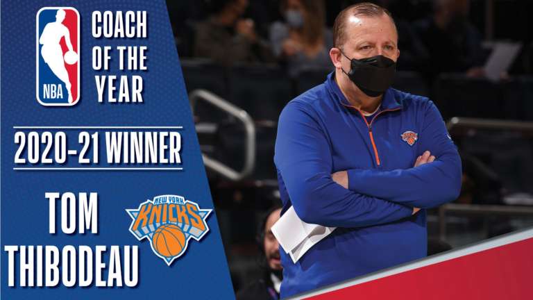 Tibodo osvojio nagradu Najbolji trener NBA lige za sezonu 20/21