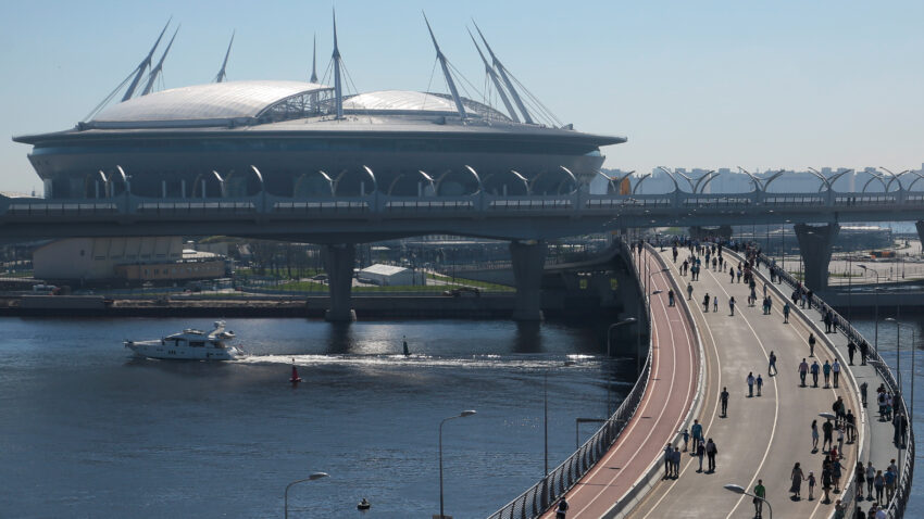 Krestovski stadion, Sankt Peterburg, Rusija