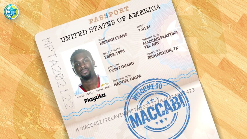 Kinan Evans zvanično u Makabiju