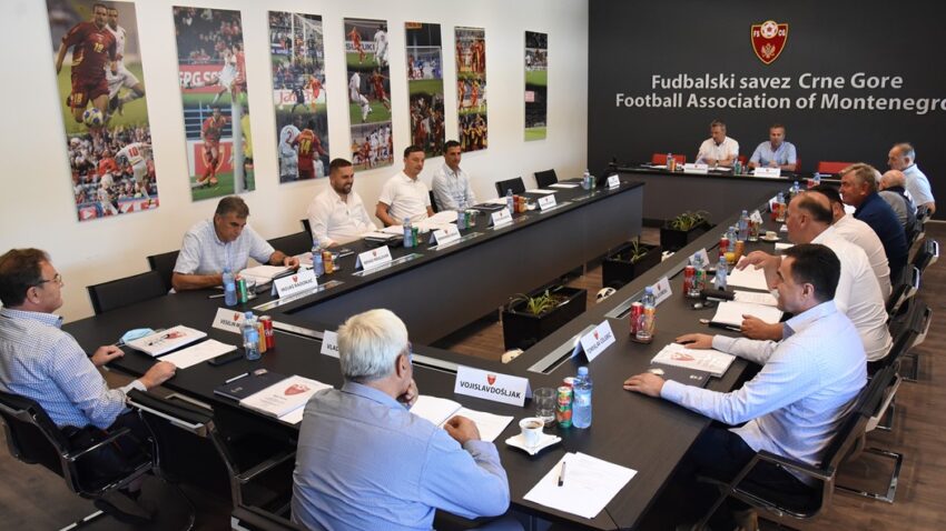 Saopštenje sa I sjednice Izvršnog odbora FSCG - izabrani potpredsjednici i članovi odbora za hitna pitanja