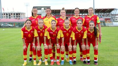 Remi između ženskih kadetskih reprezentacija Crne Gore i Bjelorusije