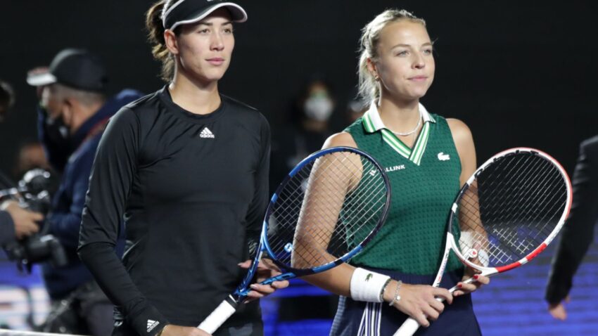 WTA završno finale - Mugurusa protiv Kontavejt
