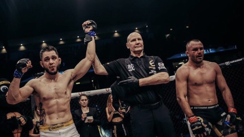 Miloš Janičić debitovao u Oktagon MMA organizaciji velikom pobjedom!