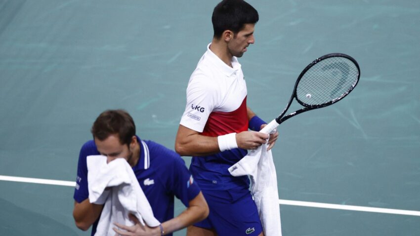 Novak i Medvedev ponovo trenirali zajedno