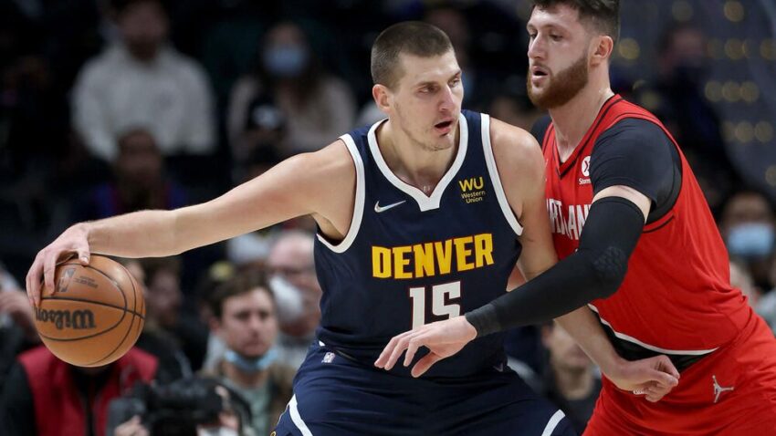 Jokić ponizio Portland