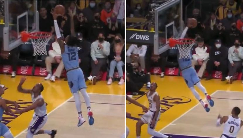 Dža Morant- najluđa blokada u istoriji NBA lige