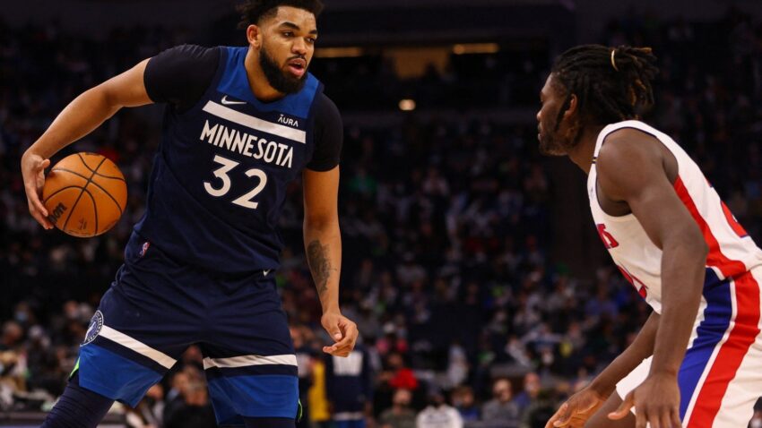 Timbervolvsi savladali Pistonse drugi put u četiri dana: Novi dabl-dabl Taunsa