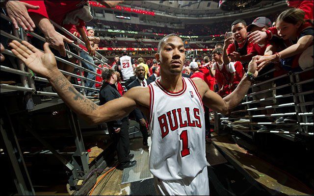 Derik Rouz #1 – Ruža sa ožiljcima 1 basketball