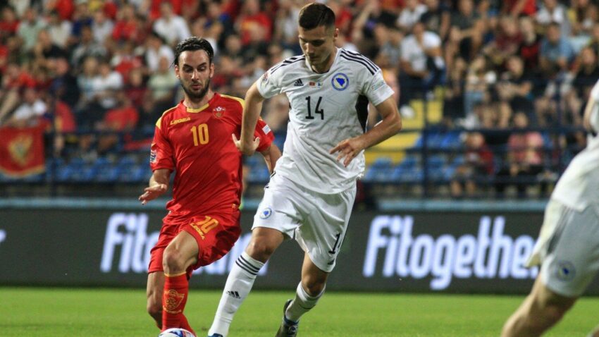 Crna Gora u fantastičnom meču igrala neriješeno protiv BIH, 1:1