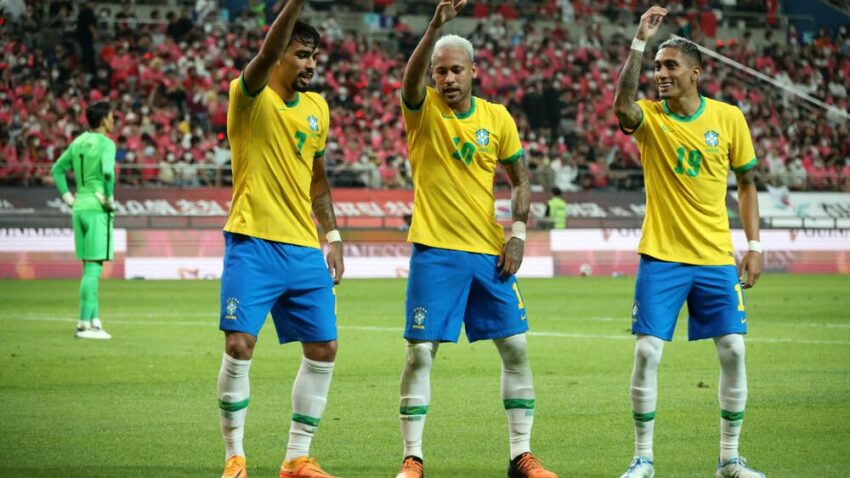 Brazil rutinski protiv Južne Koreje, dva gola Nejmara