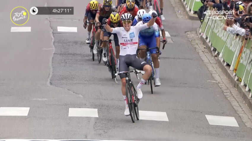 Pogačaru 6. etapa i žuta majica