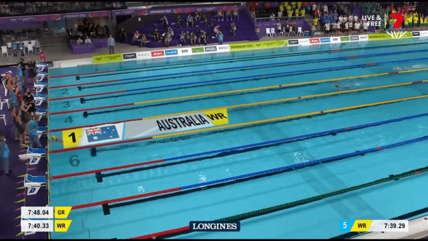 Australija do svjetskog rekorda u štafeti 4x200 metara slobodno