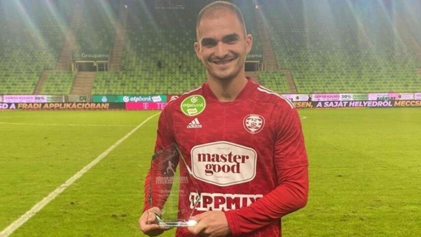 Driton Camaja igrač mjeseca u Mađarskoj