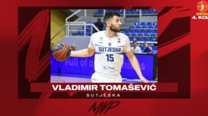 Vladimir Tomašević najkorisniji u četvrtom kolu
