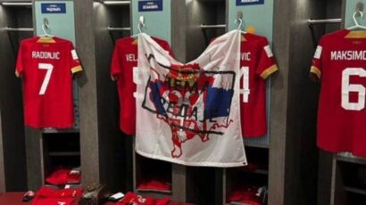 FIFA: Kazna za Srbiju zbog natpisa “Nema predaje”