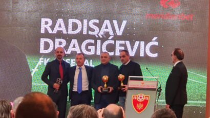 TRENER GODINE: Dragićević nagrađen za sjajne rezultat sa Tivćanima