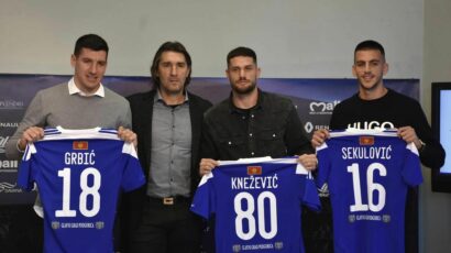 DROBNJAK PREDSTAVIO POJAČANJA I PORUČIO: Očekujem bolju Budućnost u 2023. godini!