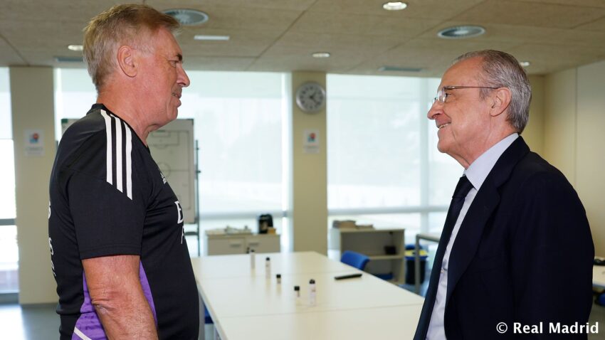 PERES I ANĆELOTI U SUKOBU: Problem zbog Modrića i Krosa