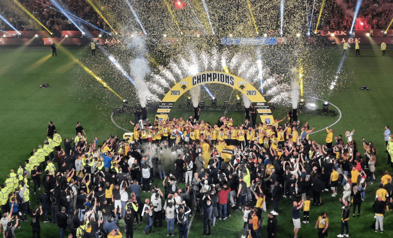 AEK JE NOVI ŠAMPION: Od bankrota, preko novog stadiona, sve do titule (VIDEO)