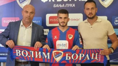 CRNOGORSKI REPREZENTATIVAC: Novi fudbaler Borca