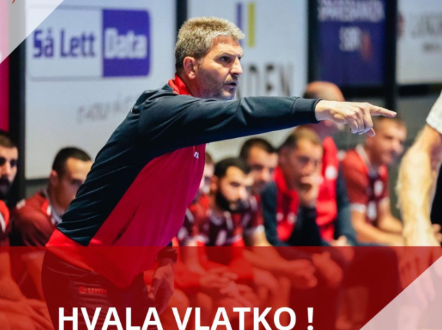 HVALA VLATKO: RK Lovćen pozdravio svog trenera
