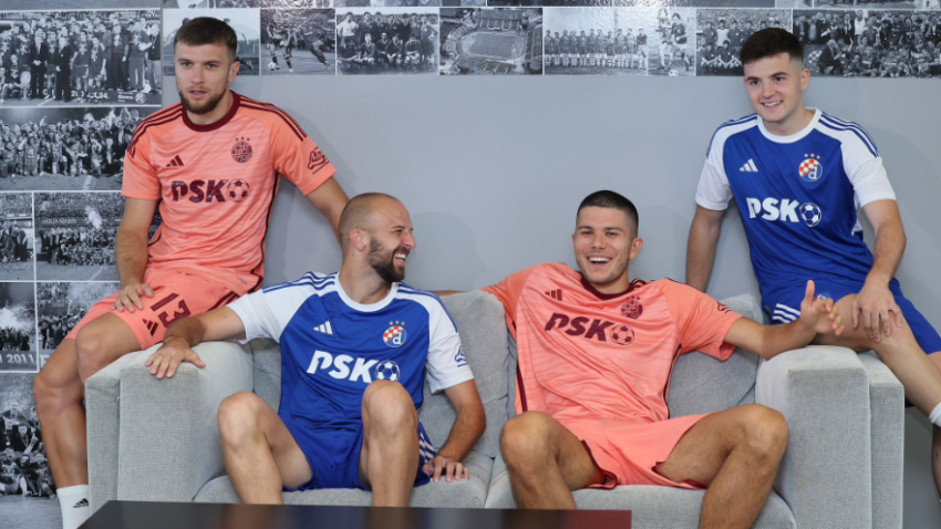 DINAMO ZAGREB PREDSTAVIO DRESOVE: Dominira 'retro' stil devedesetih godina