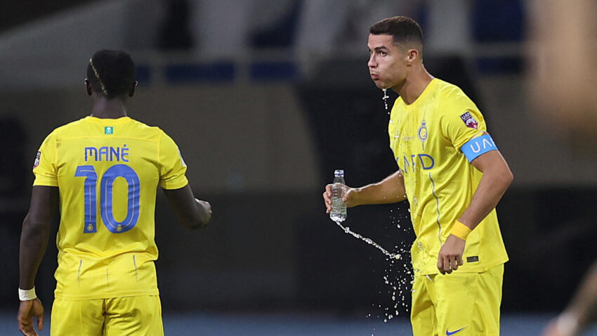 AL NASR SLAVIO UZ PLES RONALDA, MANEA I TALISKE: Portugalac "nokautirao" kamermana (VIDEO)