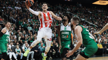 ŽALGIRIS SLAVIO KOD KUĆE: Crvena zvezda Meridianbet ponovo izgubila dobijeni meč