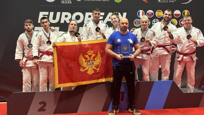 PRVI NASTUP CRNE GORE NA EKIPNOM EP: Sudije pogurale Holanđane, srebro za džiu džicu reprezentaciju