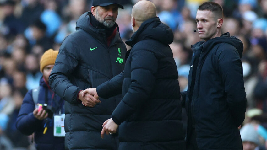 NERVOZA POSLE DERBIJA: Nunjez "napao" Gvardiolu, Klop smirio situaciju (VIDEO)