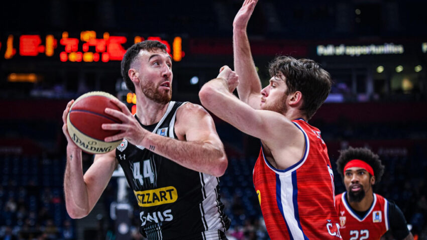 "STOTKA" PARTIZANA: "Crno-bijeli" pregazili Borac