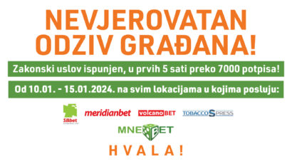 NEVJEROVATAN ODZIV GRAĐANA! Sloboda elektronskim metodama uplate!