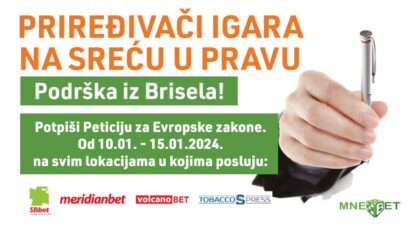 PRIREĐIVAČI IGARA NA SREĆU U PRAVU! Stigla podrška i iz Brisela