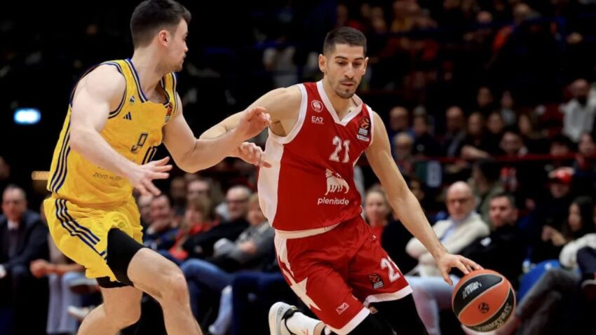 SNAŽAN OTPOR ALBE: Olimpija u Milanu jedva do pobjede